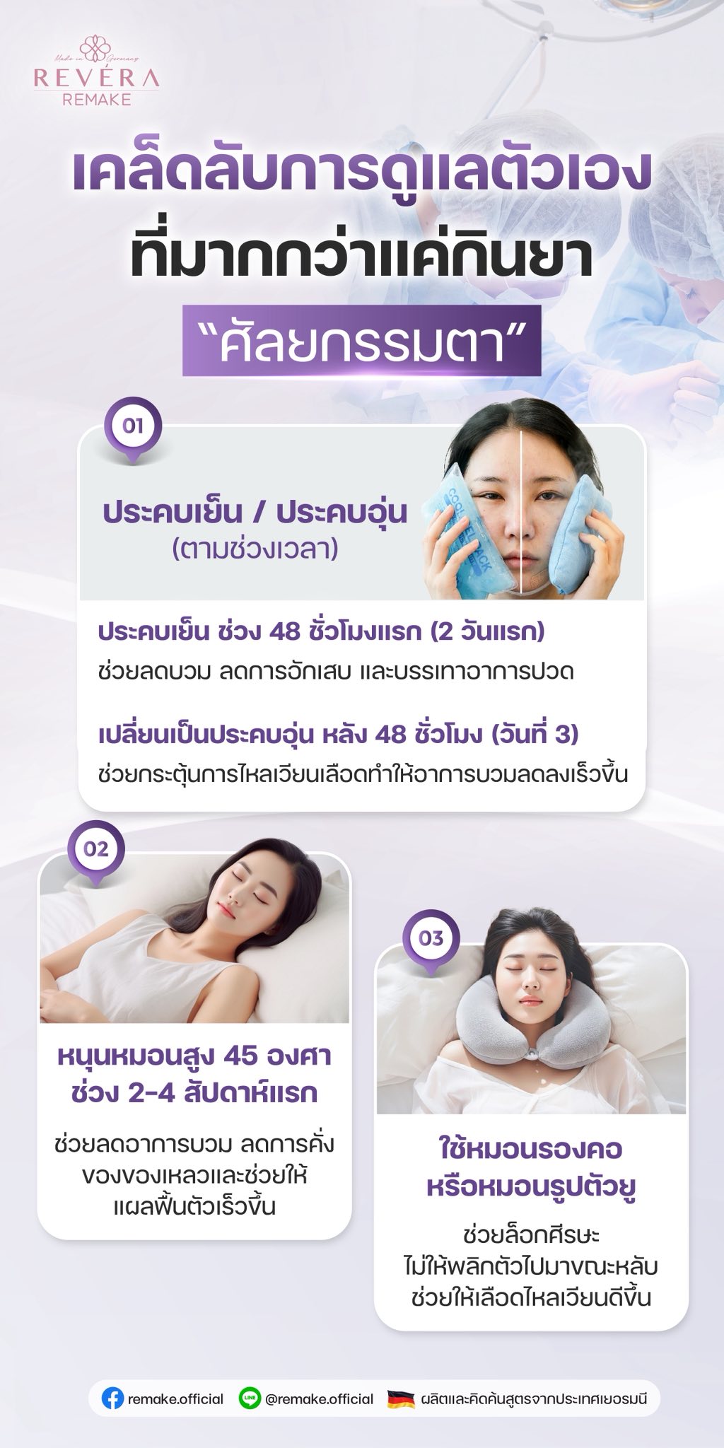 เคล็ดลับการดูแลตัวเองที่มากกว่าแค่กินยาหลัง “ศัลยกรรมตา”
